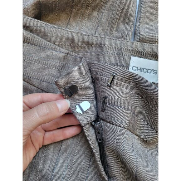 Chico's Dress Pants Bundle Size 3 Office Wear Teacher Business Casual Wedding - Picture 12 of 16